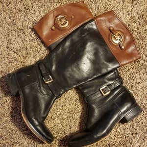 Well Loved Michael Kors Leather Boots
